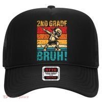 2nd Grade Bruh Dabbing Boy Second Grade Squad Boy Student Hat thumb 0