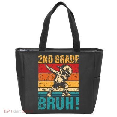 2nd Grade Bruh Dabbing Boy Second Grade Squad Boy Student Tote Bag