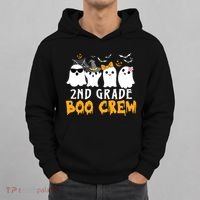 2nd Grade Boo Crew Gift Funny Halloween Costume Boy Girls Hoodie thumb 0