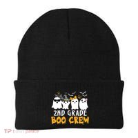 2nd Grade Boo Crew Gift Funny Halloween Costume Boy Girls Beanie thumb 0