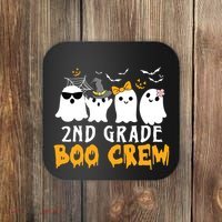 2nd Grade Boo Crew Gift Funny Halloween Costume Boy Girls Coaster thumb 0