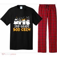 2nd Grade Boo Crew Gift Funny Halloween Costume Boy Girls Pajama Set thumb 0