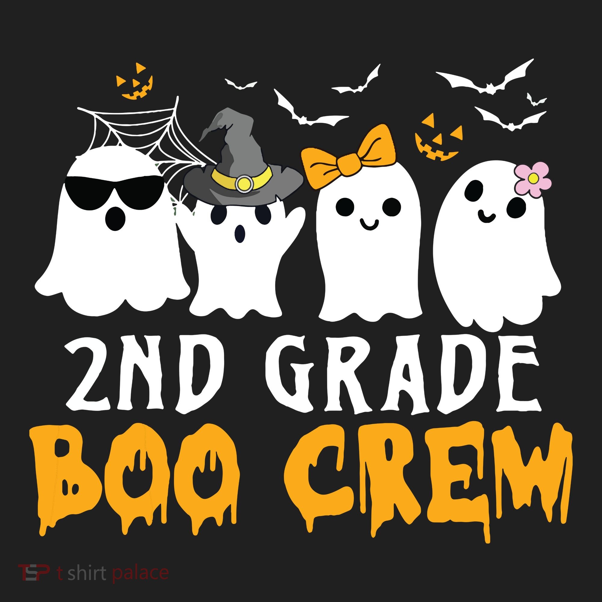 2nd Grade Boo Crew Gift Funny Halloween Costume Boy Girls Tumbler