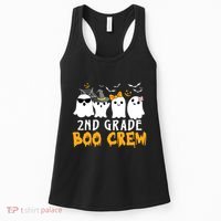 2nd Grade Boo Crew Gift Funny Halloween Costume Boy Girls Women's Tank Top thumb 0