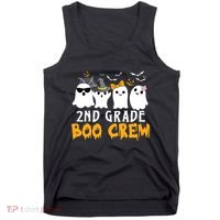 2nd Grade Boo Crew Gift Funny Halloween Costume Boy Girls Tank Top thumb 0