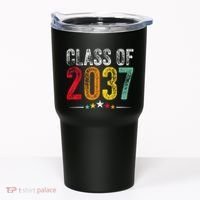 2037 Graduation Class Of 2037 Grow With Me Retro Tumbler thumb 0