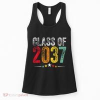 2037 Graduation Class Of 2037 Grow With Me Retro Women's Tank Top thumb 0
