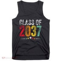 2037 Graduation Class Of 2037 Grow With Me Retro Tank Top thumb 0