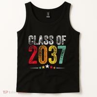 2037 Graduation Class Of 2037 Grow With Me Retro Tank Top thumb 2
