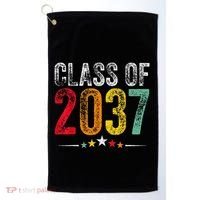 2037 Graduation Class Of 2037 Grow With Me Retro Golf Towel thumb 0