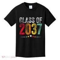 2037 Graduation Class Of 2037 Grow With Me Retro Kids T-Shirt thumb 0