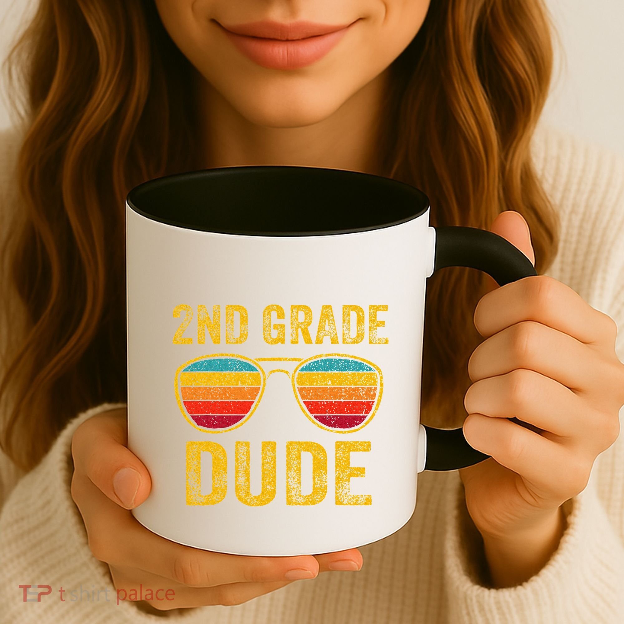 2nd Grade Dude Back To School Second Grade Students Coffee Mug