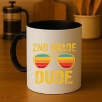 2nd Grade Dude Back To School Second Grade Students Coffee Mug thumb 4