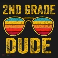 2nd Grade Dude Back To School Second Grade Students Women's Long Sleeve Shirt thumb 2