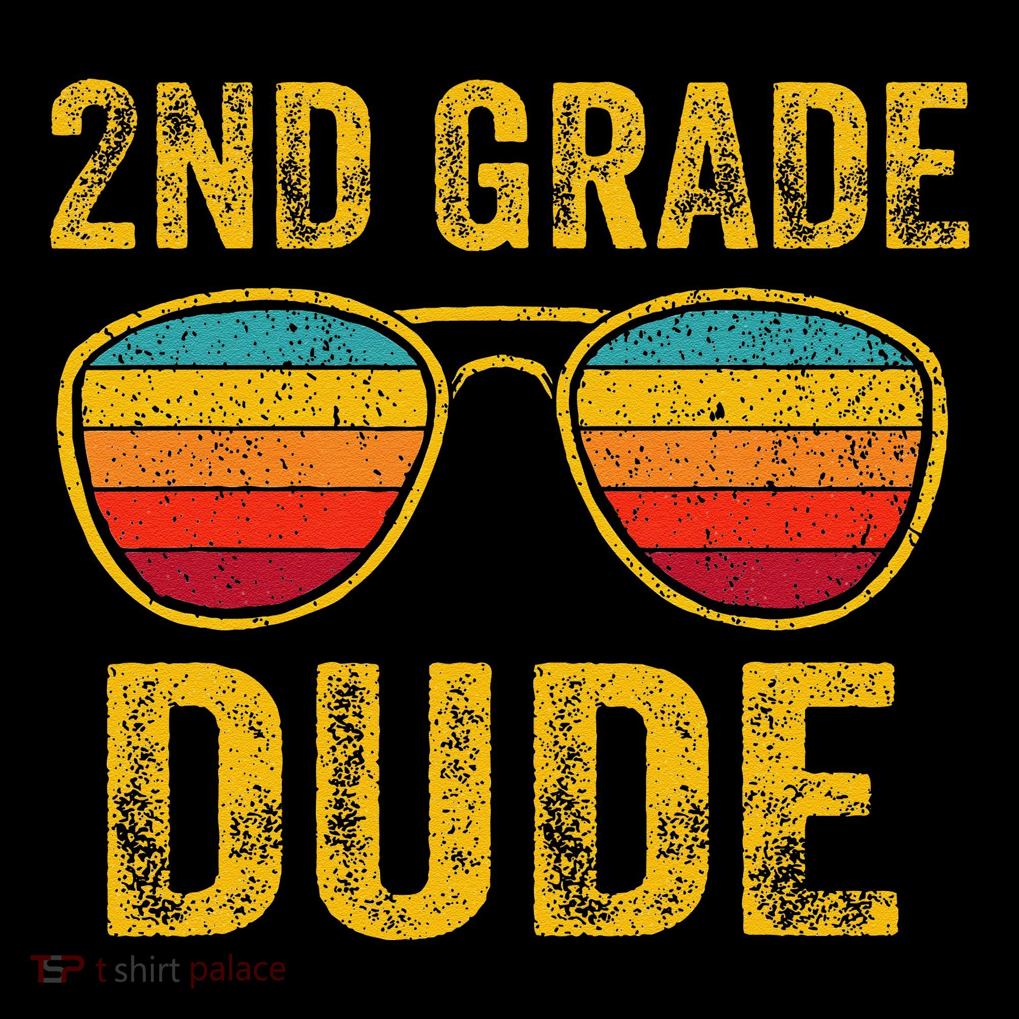 2nd Grade Dude Back To School Second Grade Students Women's T-Shirt