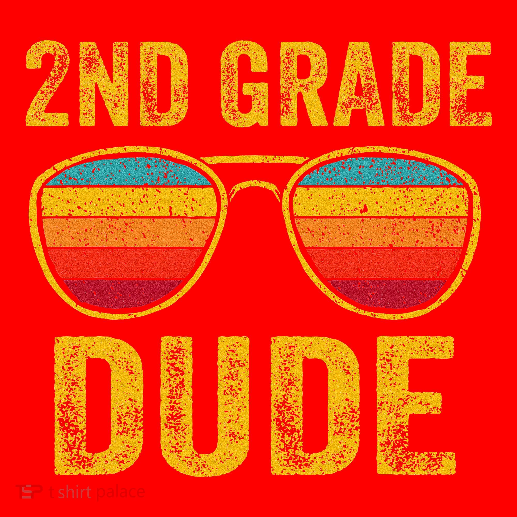2nd Grade Dude Back To School Second Grade Students Santa Hat
