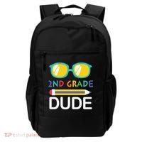 2nd Grade Dude Glasses Back School First Day Of School Backpack thumb 0