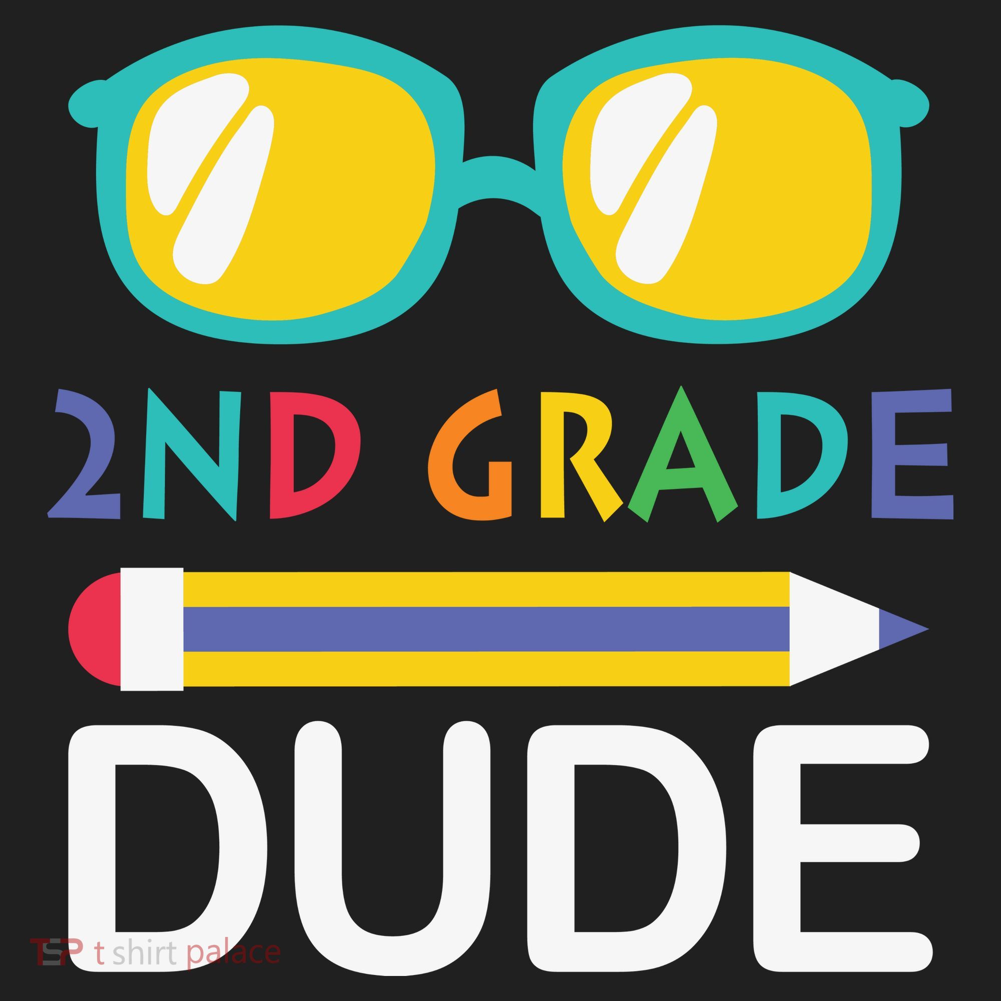 2nd Grade Dude Glasses Back School First Day Of School Beanie
