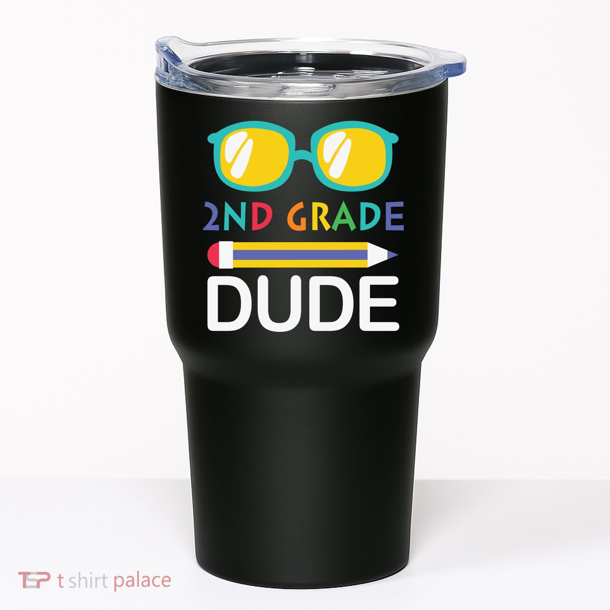 2nd Grade Dude Glasses Back School First Day Of School Tumbler
