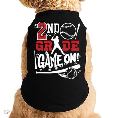 2nd Grade Game On First Day Of School Baseball Second Grade Doggie Tank