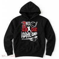 2nd Grade Game On First Day Of School Baseball Second Grade Hoodie thumb 0
