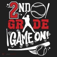 2nd Grade Game On First Day Of School Baseball Second Grade Beanie thumb 2