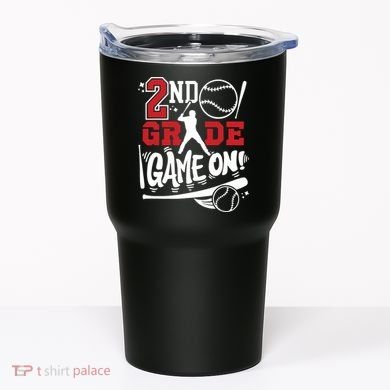 2nd Grade Game On First Day Of School Baseball Second Grade Tumbler
