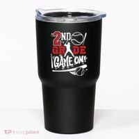 2nd Grade Game On First Day Of School Baseball Second Grade Tumbler thumb 0