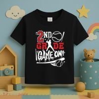2nd Grade Game On First Day Of School Baseball Second Grade Toddler T-Shirt thumb 3