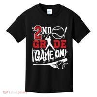 2nd Grade Game On First Day Of School Baseball Second Grade Kids T-Shirt thumb 0
