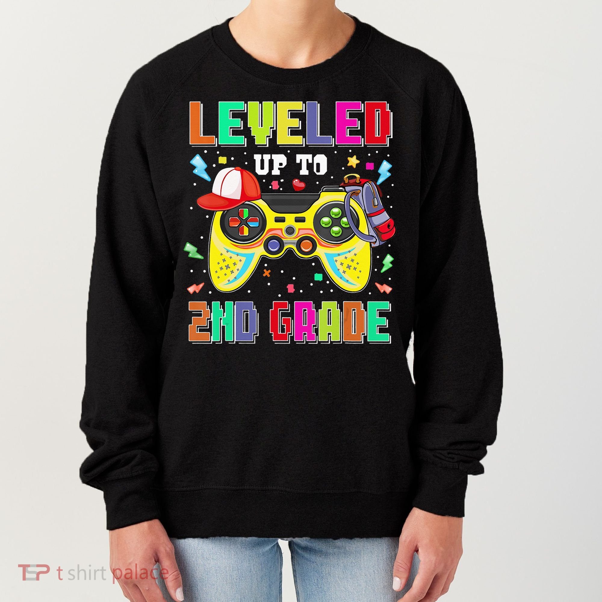 2Nd Grade Gamer First Day Second Grade Back To School Women's Sweatshirt