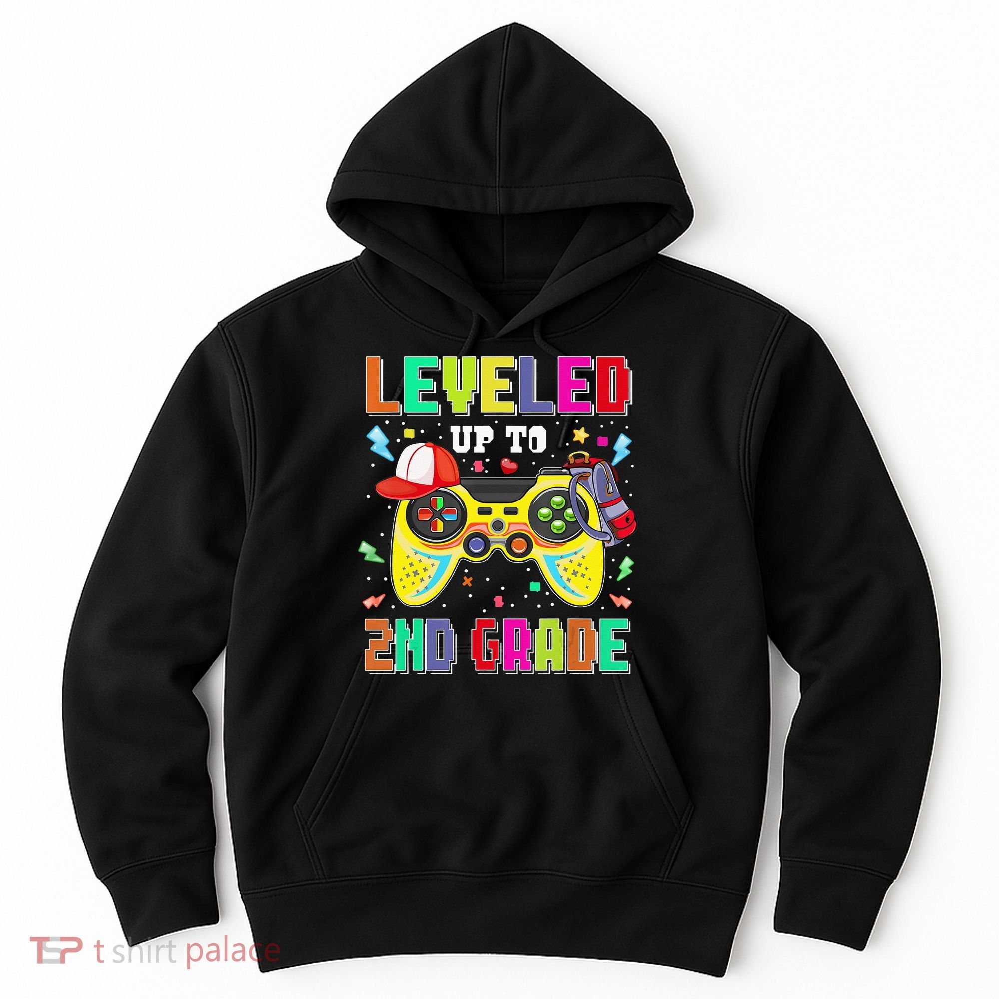 2Nd Grade Gamer First Day Second Grade Back To School Hoodie