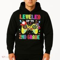 2Nd Grade Gamer First Day Second Grade Back To School Hoodie thumb 2