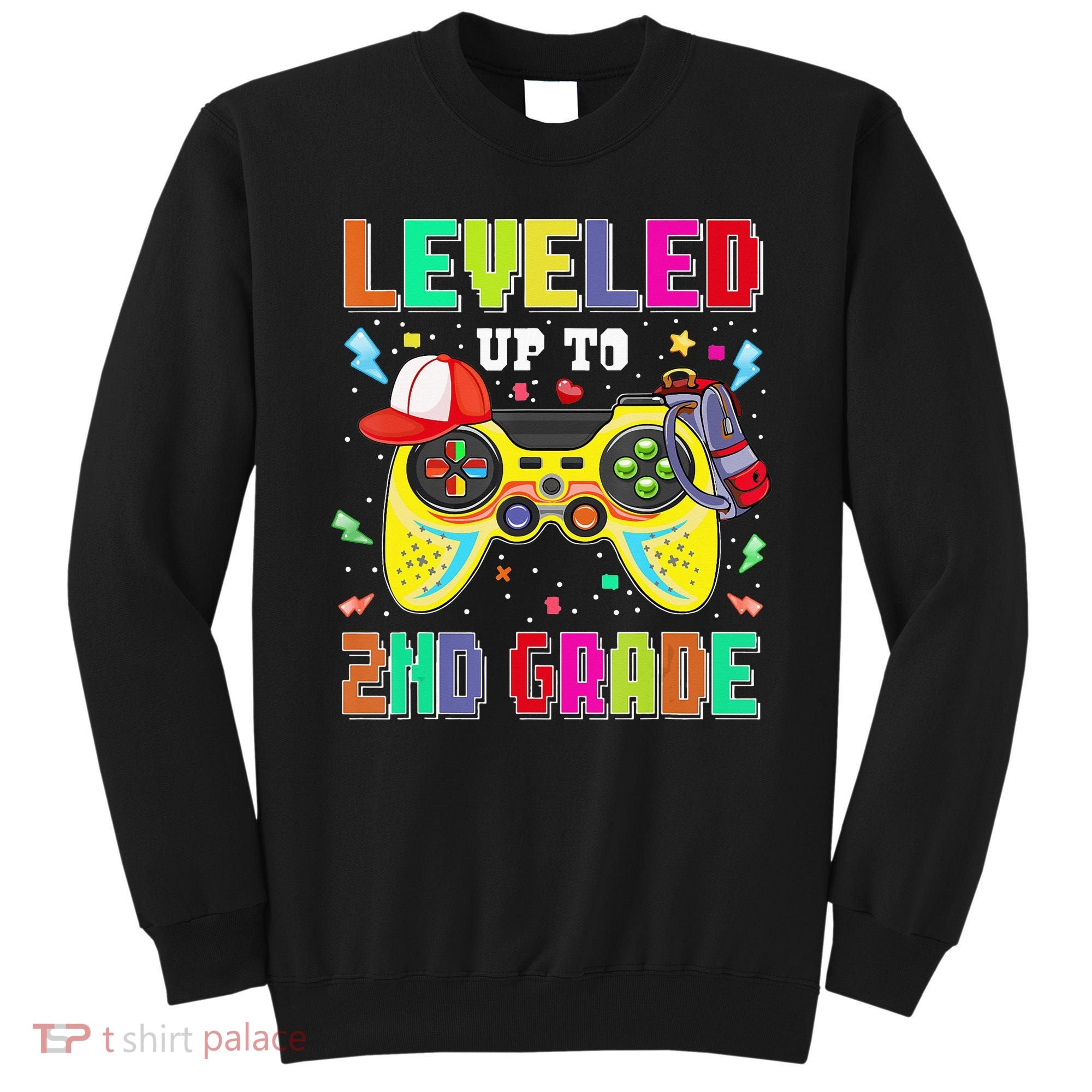 2Nd Grade Gamer First Day Second Grade Back To School Sweatshirt