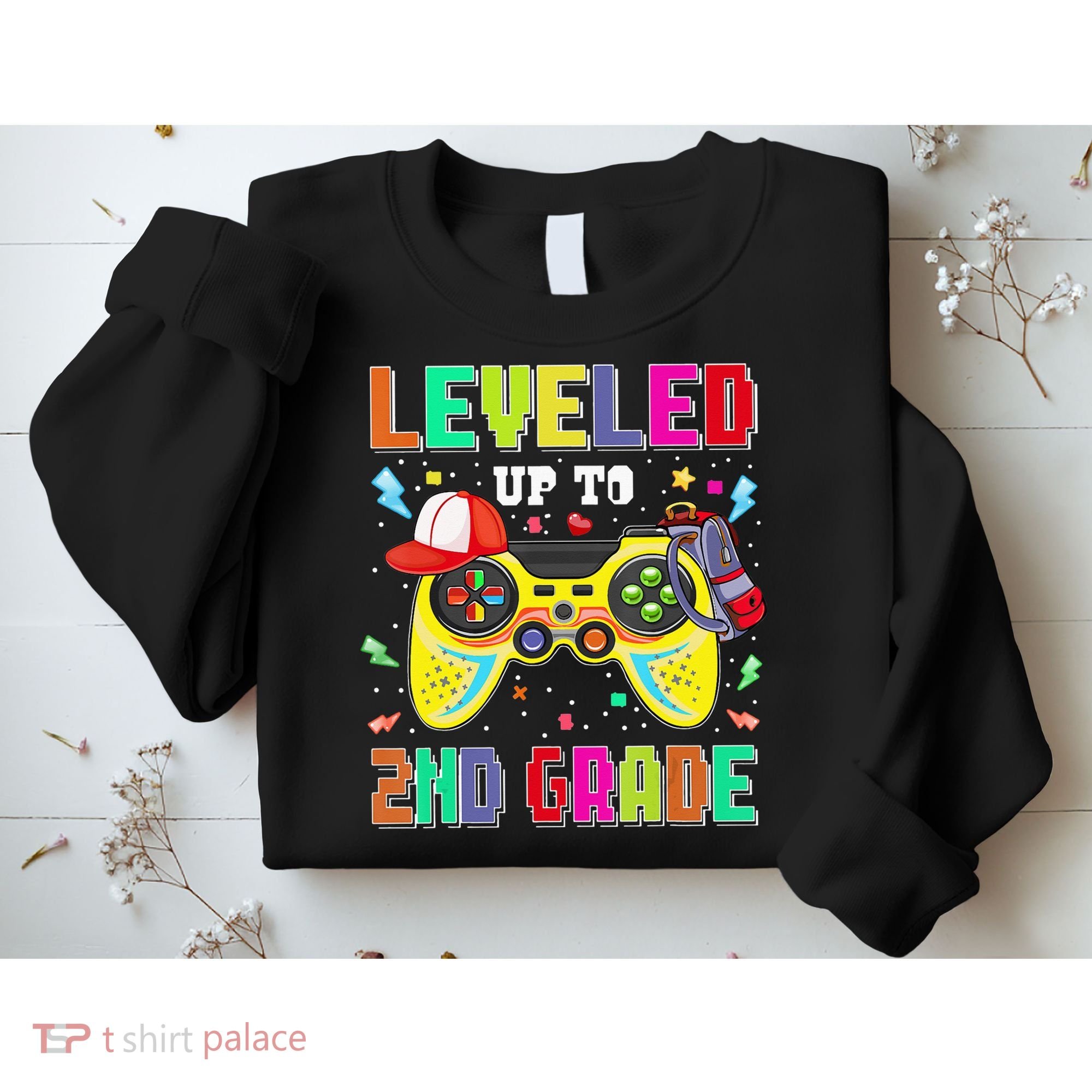 2Nd Grade Gamer First Day Second Grade Back To School Sweatshirt