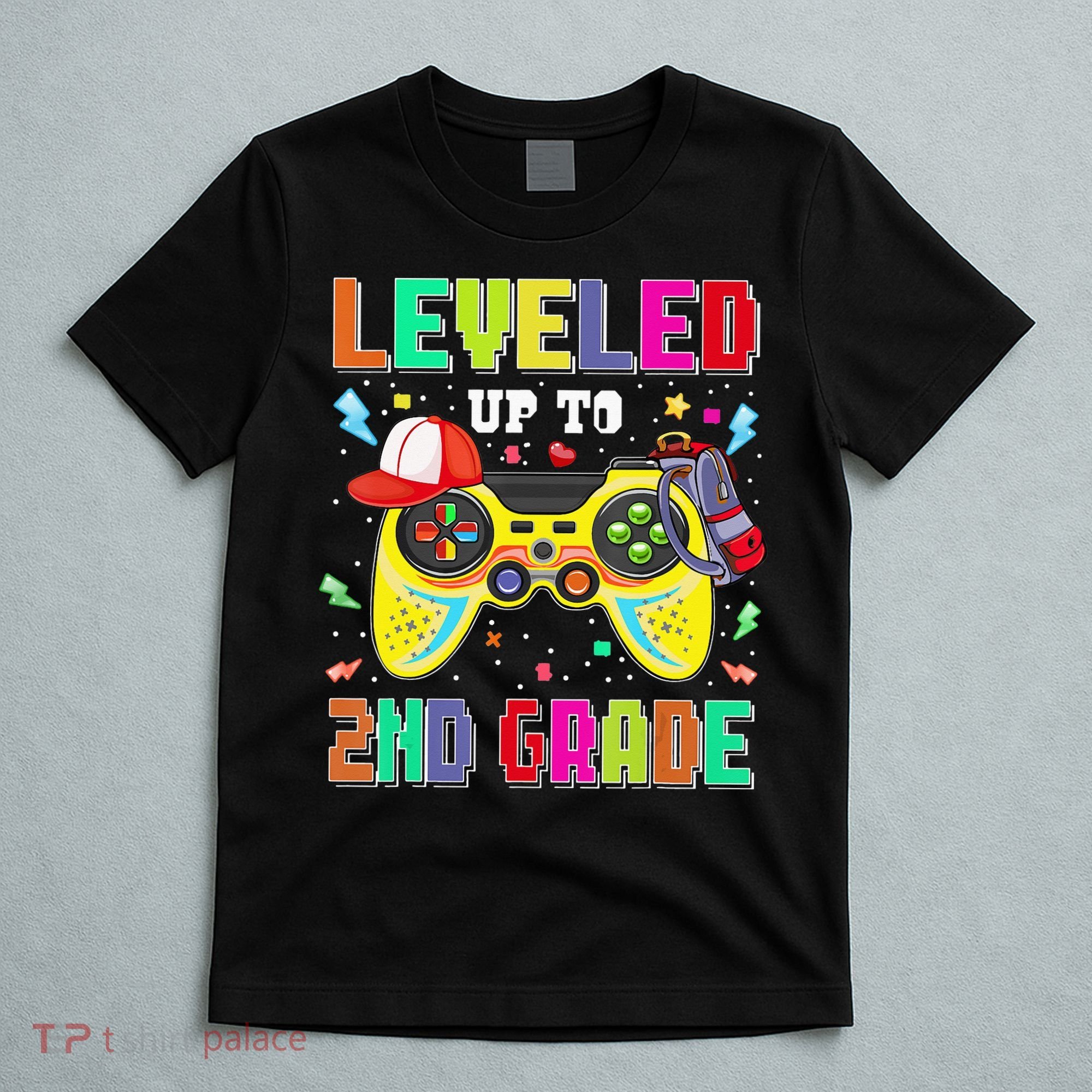 2Nd Grade Gamer First Day Second Grade Back To School T-Shirt
