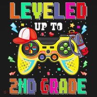 2Nd Grade Gamer First Day Second Grade Back To School Backpack thumb 2