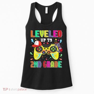 2Nd Grade Gamer First Day Second Grade Back To School Women's Tank Top