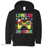 2Nd Grade Gamer First Day Second Grade Back To School Toddler Hoodie thumb 0