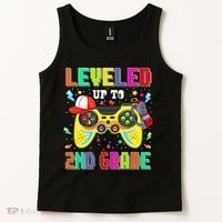 2Nd Grade Gamer First Day Second Grade Back To School Tank Top thumb 2