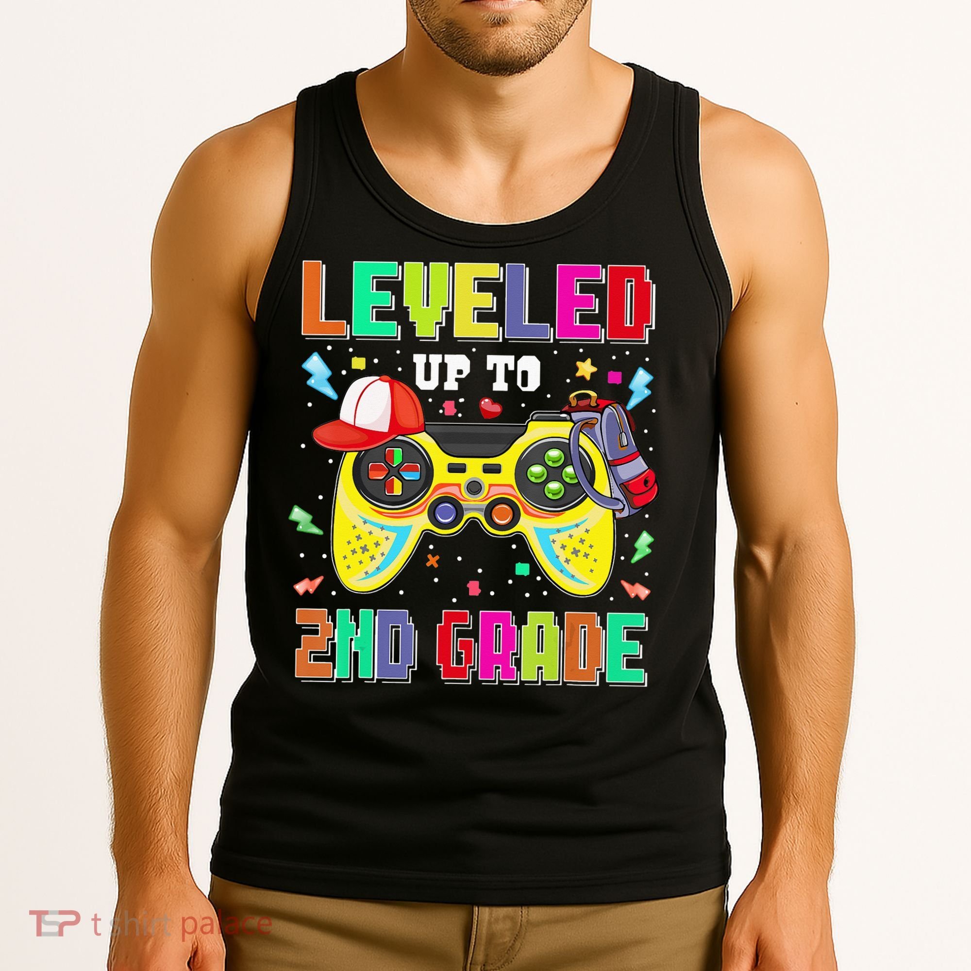2Nd Grade Gamer First Day Second Grade Back To School Tank Top