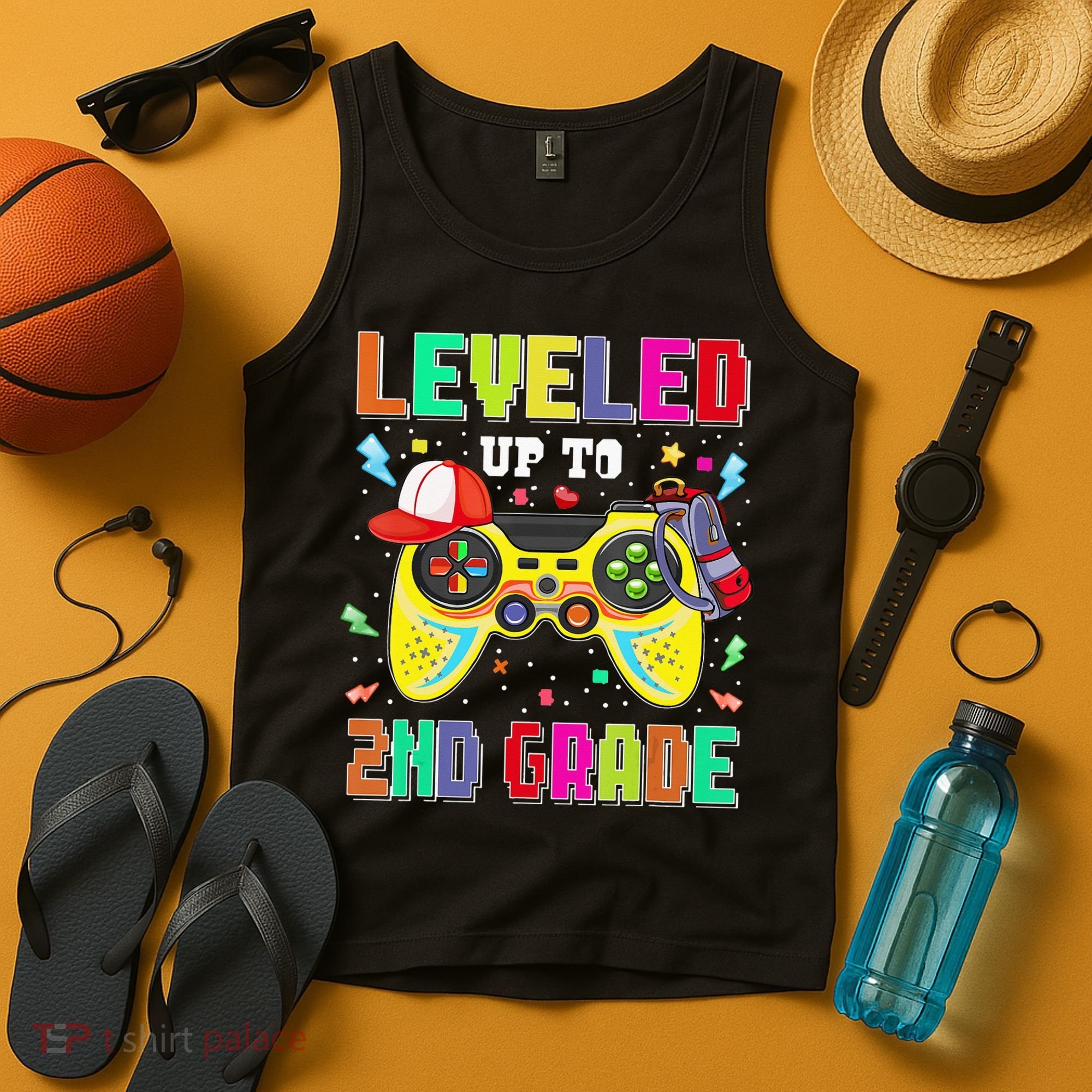 2Nd Grade Gamer First Day Second Grade Back To School Tank Top