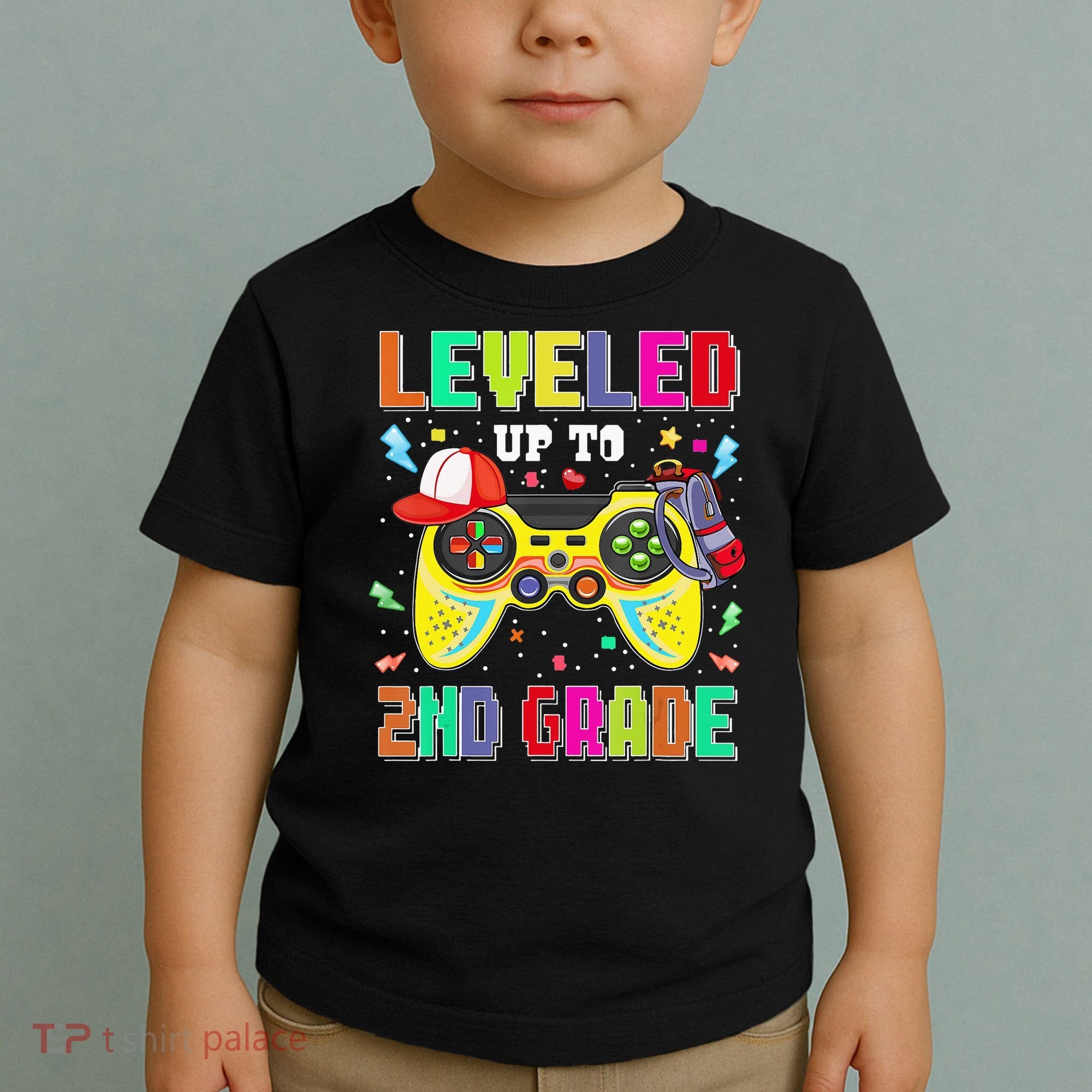 2Nd Grade Gamer First Day Second Grade Back To School Toddler T-Shirt