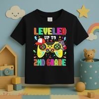 2Nd Grade Gamer First Day Second Grade Back To School Toddler T-Shirt thumb 3