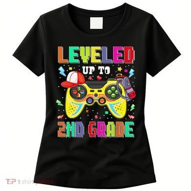 2Nd Grade Gamer First Day Second Grade Back To School Women's T-Shirt