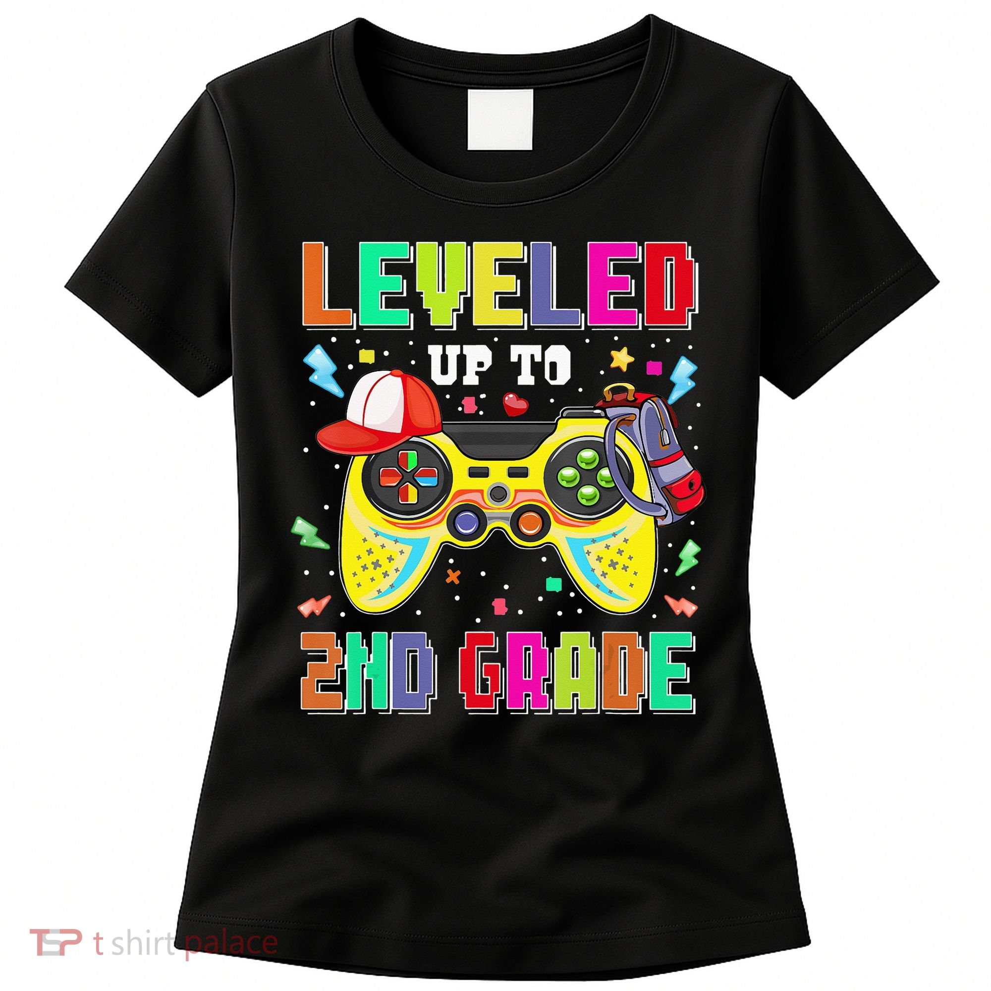 2Nd Grade Gamer First Day Second Grade Back To School Women's T-Shirt