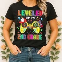 2Nd Grade Gamer First Day Second Grade Back To School Women's T-Shirt thumb 2