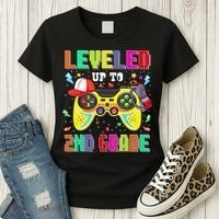 2Nd Grade Gamer First Day Second Grade Back To School Women's T-Shirt thumb 3
