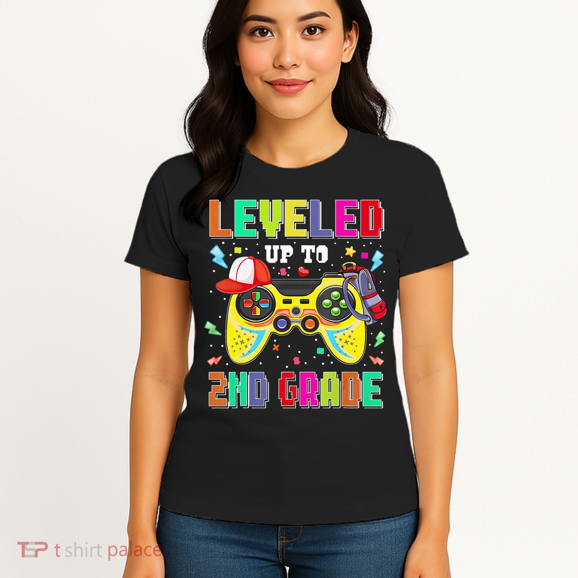 2Nd Grade Gamer First Day Second Grade Back To School Women's T-Shirt