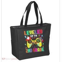 2Nd Grade Gamer First Day Second Grade Back To School Tote Bag thumb 2